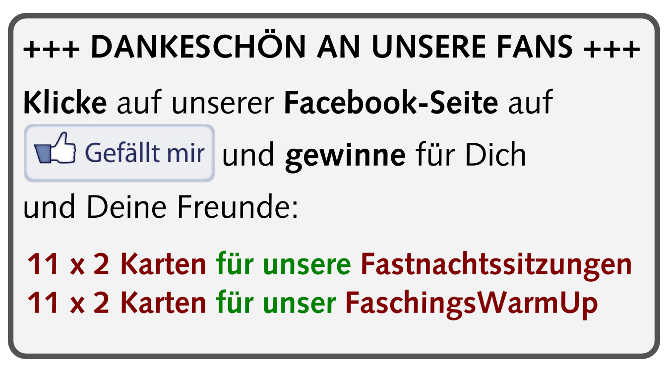 Facebook Verlosung